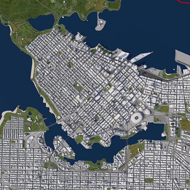 vancouver cityscape ...