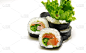 寿司,水平画幅,无人,日本,膳食,海产,加利福尼亚,特写,红色,彩色图片