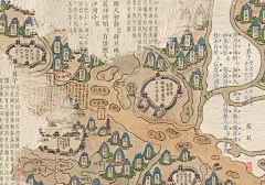 琯朗壁纸｜寂寞沙洲冷
昨天翻钦定词谱，翻到这首卜算子。有首歌好像叫寂寞沙洲冷，唱出来好像也是悲凉的感觉。这首词是苏轼写于被贬黄州期间，是有些荒凉在里面的。
缺月挂疏桐，漏断人初静。谁见幽人独往来，缥缈孤鸿影。
惊起却回头，有恨无人省。拣尽寒枝不肯栖，寂寞沙洲冷。
背景图是湖广省图·清代青绿彩绘·现藏在法国图书馆，非常详尽的地图，拿着放大镜才找到了当时黄州府所在。把这首词放在了旁边。