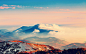 mountains clouds landscapes nature trees hills - Wallpaper (#2945077) / Wallbase.cc