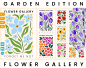 Flower Gallery Garden Edition Digital Clipart Individual PNG Files Wedding Hand Painted Graphic Set Digital Papers Flowers Leaf image 1