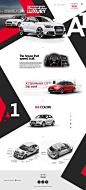 Audi (A1) Redesign website : Audi (A1) Redesign website
