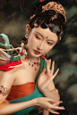 太惊艳！女生穿汉服像“敦煌飞天”，网友：刚从壁画里飞出来吗？
