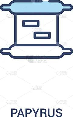 概念,计算机图标,线条,极简构图,数字2,草制成的纸,白色,轮廓,羊皮纸,书
