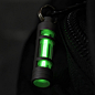 钛合金氚气荧光管钥匙扣圈 创意实用户外救生应急灯自发光25年 原创 设计 新款 2013 正品 代购  淘宝
