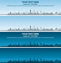 中国风手绘江苏南京城市地标古迹建筑旅游景点线性插画(3).eps