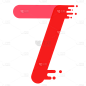 SVG-极简扁平数字贴纸-7