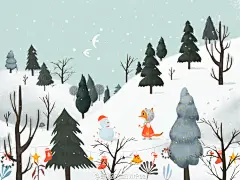 今天开心！分享九幅自己比较满意的横幅作品心里仿佛有一座动物园️无论如何，只想要继续画简单可爱的插画，一直继续！在转发的朋友中随机抽取一名送喜欢的绘本当儿童节礼物好了