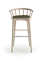 W. Barstool By Billiani | Hub Furniture Lighting Living: 