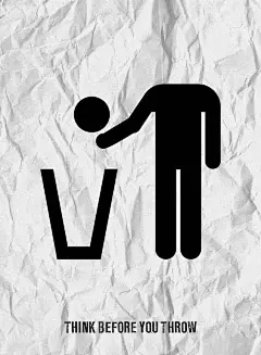 #海报美学# 一组运用联想创意的公益广告 ​​​​