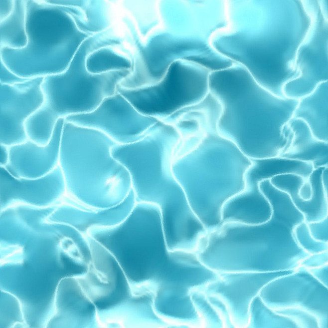 水波 水 水面 蓝色的水 水纹 夏季 炎...