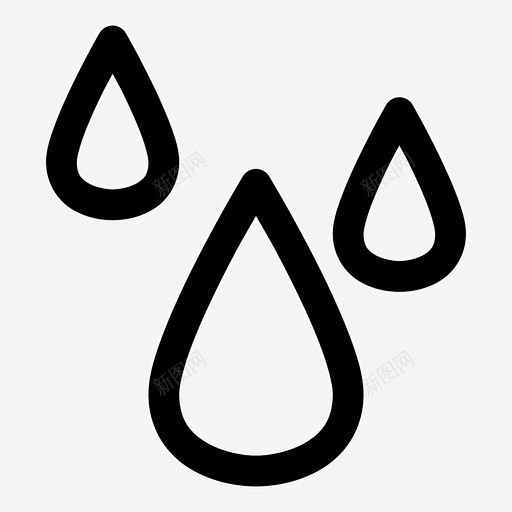 滴雨汗图标 免费下载 页面网页 平面电商 创意素材