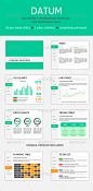 Datum: PPT Template for Data - Presentation Templates 