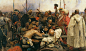 General 2048x1209 classic art painting artwork men Reply of the Zaporozhian Cossacks