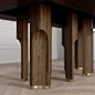 Fountain Dining Table - Hellman Chang
