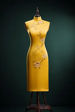 民国复古旗袍服饰摄影图