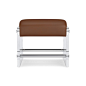 Prescott Leather Stool