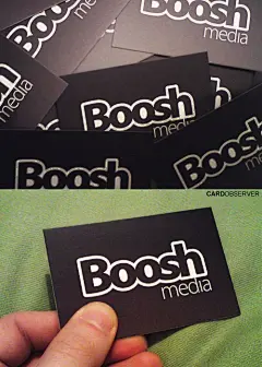 49款经典黑白名片设计欣赏（二… #采集大赛#