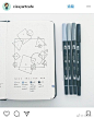 #雞油的BUJO系列#
           BulletJournal---mood tracker

除了马赛克mood、mood曼陀罗和第一期mood tracker的做法，又找到了记录心情的另一种方法！
图案填色法，有点类似于秘密花园，但是每一种颜色都和mood挂钩，当时做三月bujo的时候就承诺大家做这样一期mood tracker，今天终于能分享 ​​​​...展开全文c