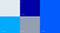 blue logo brand identity identidade visual pattern colors agencia type branding 