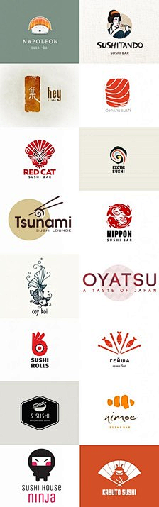 LOGO123设计采集到长图logo设计集锦欣赏
