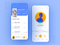 music player app mobile ux ui icon design app