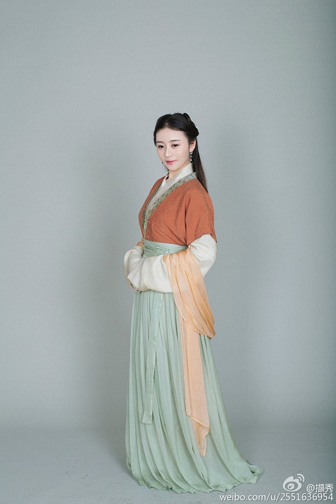 柿色·半臂儒裙