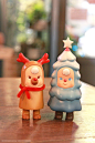 Dylie.T Xmas and Reindeer By JWON : Can this be the cutest Dylie.T ever? Meet Xmas and Reindeer by JWON! Sarayut Kurakaew of Jwon Toy is well into the festsive sprit and hes about to launch these pair. Quick head up as tommrorow JWON launches them both. &