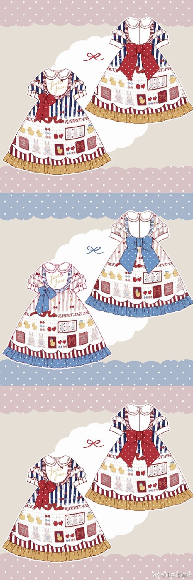 Lolita原创设计超话
最近微博太荒...