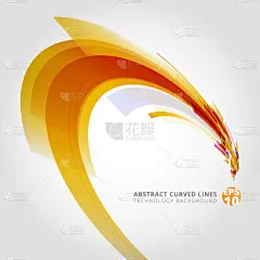 黄色,红色,抽象,背景聚焦,深的,技术,壁纸,模板,弯曲,搬迁