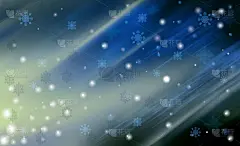 蓝黑色抽象背景。白色的散景雪花模糊了美丽的闪光。用于圣诞快乐，新年快乐壁纸背景和您的产品。