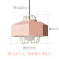 北欧创意个性餐厅灯丹麦后现代简约餐吧台咖啡厅网咖马卡龙吊灯具-淘宝网