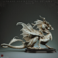 Speed sculpting in 26 days (25/26) Day-Y, Zhelong Xu : Nine Tails Fox