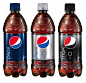 plastic Pepsi bottles