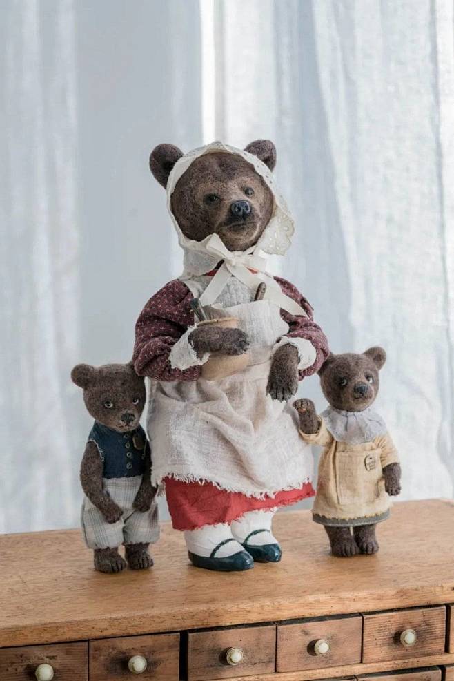 这个85后女孩,用羊毛毡编织童话世界 : 85后女孩殷越,是一名纤维手作