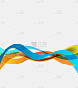 Vector colors wavy wave abstract swoosh background