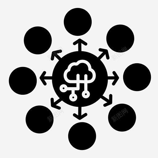 云分发客户端internet图标 免费下载 页面网页 平面电商 创意素材-花瓣网