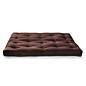 Alwyn Home 8" Cotton Full Size Futon Mattress Color: Brown