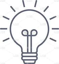 电灯泡,白色,分离着色,线图标,商务,灵感,蜘蛛网,创造力,轮廓,解决