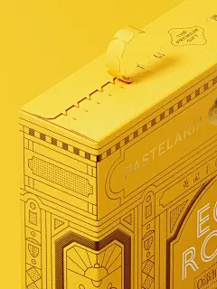 具有传统韵味又不失时尚感的蛋卷包装 - 小红书