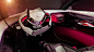 Citroen Revolte, futuristic dashboard, concept car, futuristic vehicle, futuristic car interior