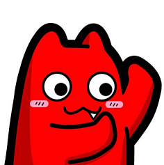 魔鬼猫表情包-花瓣网|陪你做生活的设计师 | #翻白眼# #躺# #侧卧