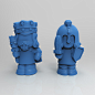 Little People King and Knight, Matt Flesher : Sculpture for Fisher-Price Little People King and Knight sculpted using Zbrush and Freeform. Rendered in Keyshot.