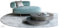 Ella chaise longue and Ode coffee table.