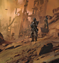 Wasteland, Wadim Kashin : One of the artworks that I did for the Decimated game project. <br/>W.D. 2018