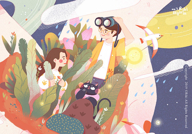 Riki 甜鱼跳跳 on Behance