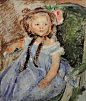美国玛丽·史帝文森·卡萨特（Mary Stevenson Cassatt）油画作品二(20)