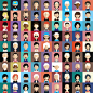 Set of 600 Avatars : Set of avatars