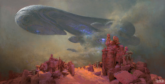 Concept Art for Halo...
