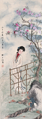 “ 碧桃花树下，大脚墨婆浪，未说铜钱起，先铺芦席床。三杯浑白酒，几句话衷肠。何时归故里，和她笑一场。” · 唐寅 ------ （ 图：樊虚 ）